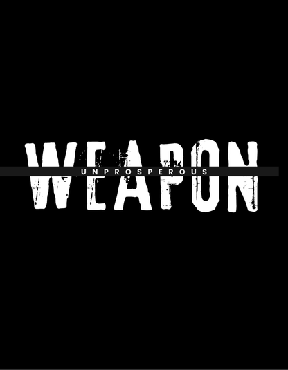 NO WEAPON HOODIE - PINK or BLACK